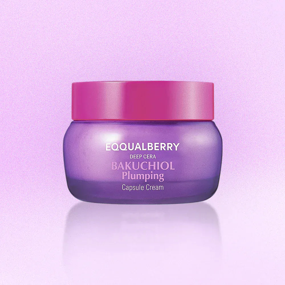 EQQUALBERRY - Bakuchiol Plumping Capsule Cream 50ml