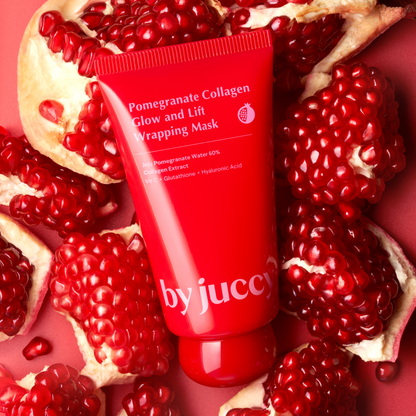 by juccy Pomegranate Collagen Glow and Lift Wrapping Mask 70ml