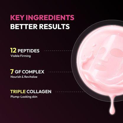 HYAAH Peptide & Glow Biocellulose Mask 1ea