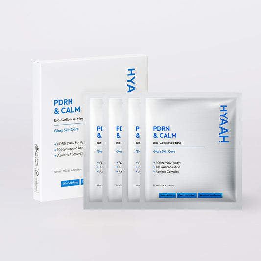 HYAAH PDRN Calm Biocellulose Mask 4ea