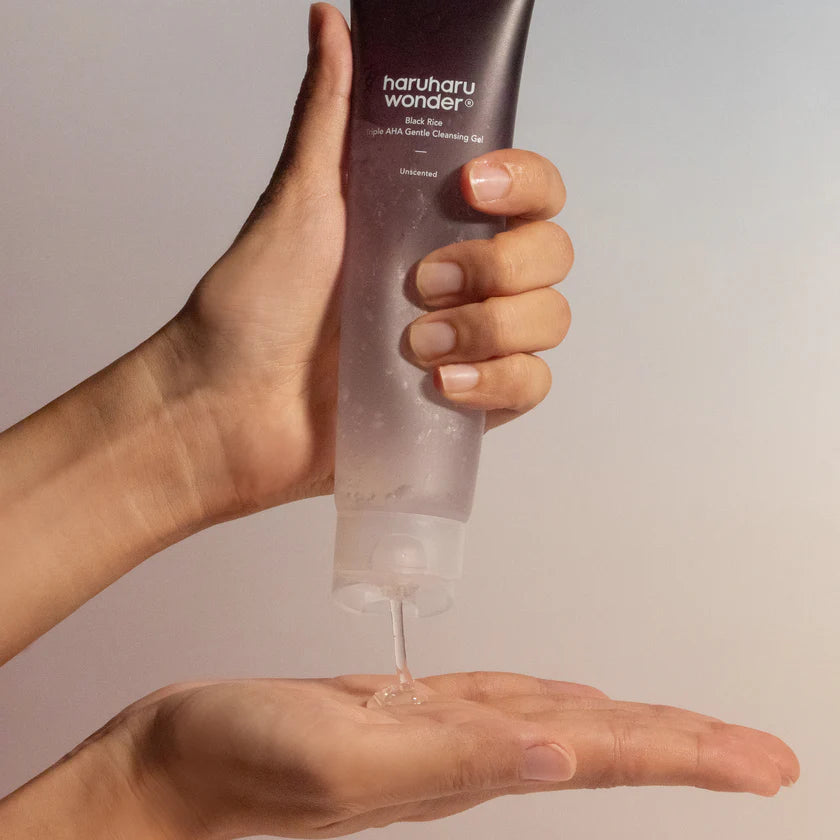 Haruharu Wonder - Black Rice Triple AHA Gentle Cleansing Gel 100ML