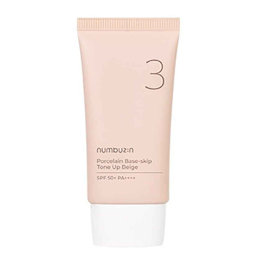 Numbuzin No.3 Porcelain Base-Skip Tone Up Beige 50ml