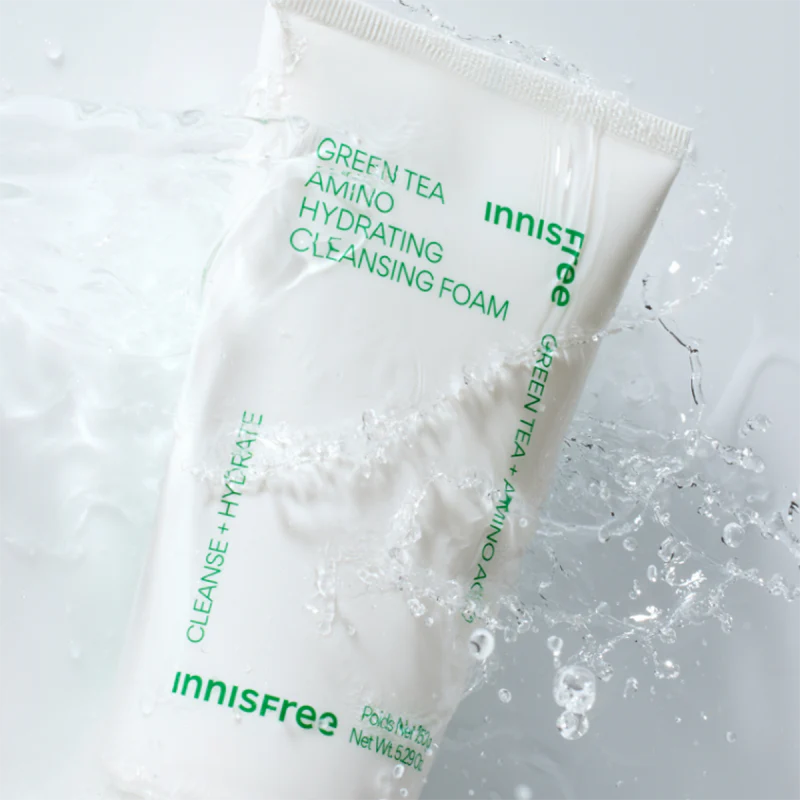 INNISFREE - Green Tea Amino Hydrating Cleansing Foam - 150G