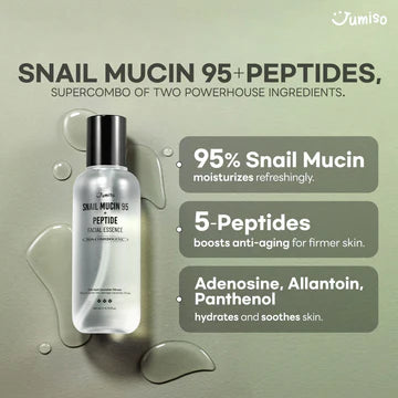 JUMISO - Snail Mucin 95 + Peptide Facial Essence 140ML