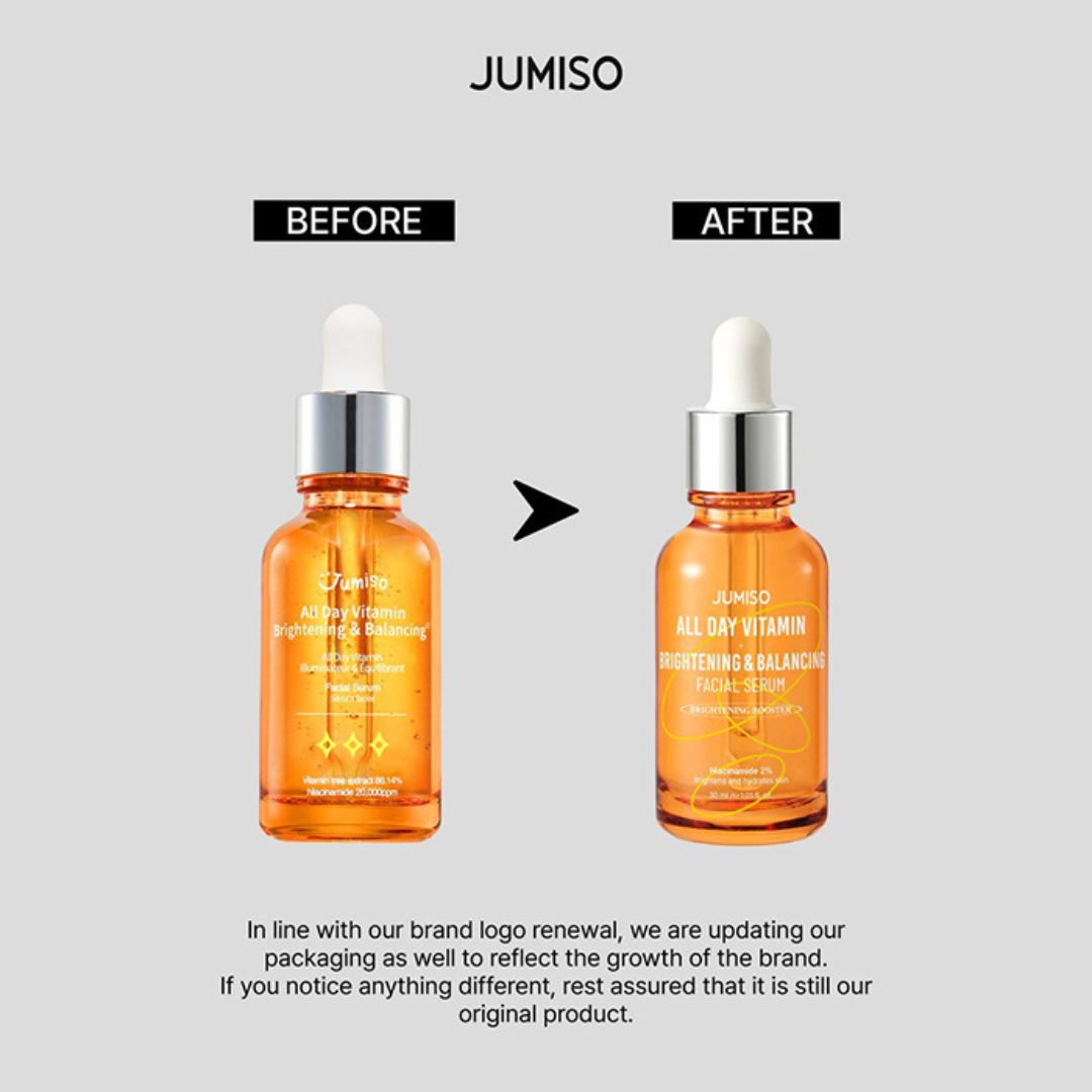 Jumiso All Day Vitamin Brightening & Balancing Facial Serum 30ml Renew