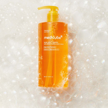 Medicube KOJIC ACID TURMERIC VITA BRIGHTENING BODY WASH 400ml