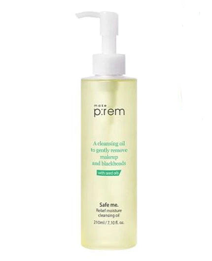 MAKE P:REM  Safe Me. Relief Moisture Cleansing Oil 210ML