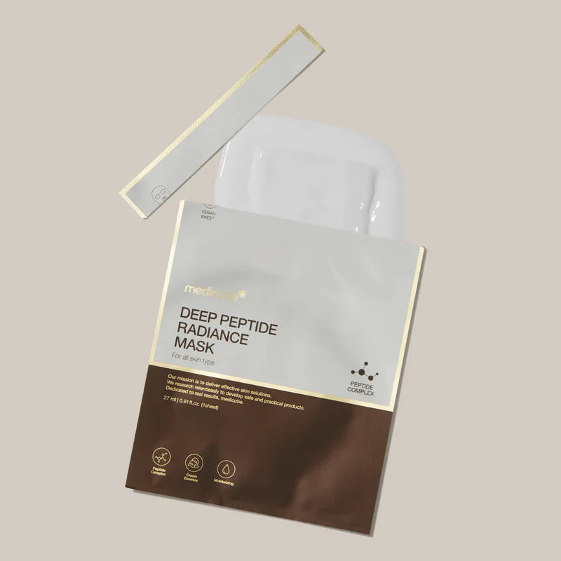 MEDICUBE Deep Peptide Radiance Mask (1 PIECE)