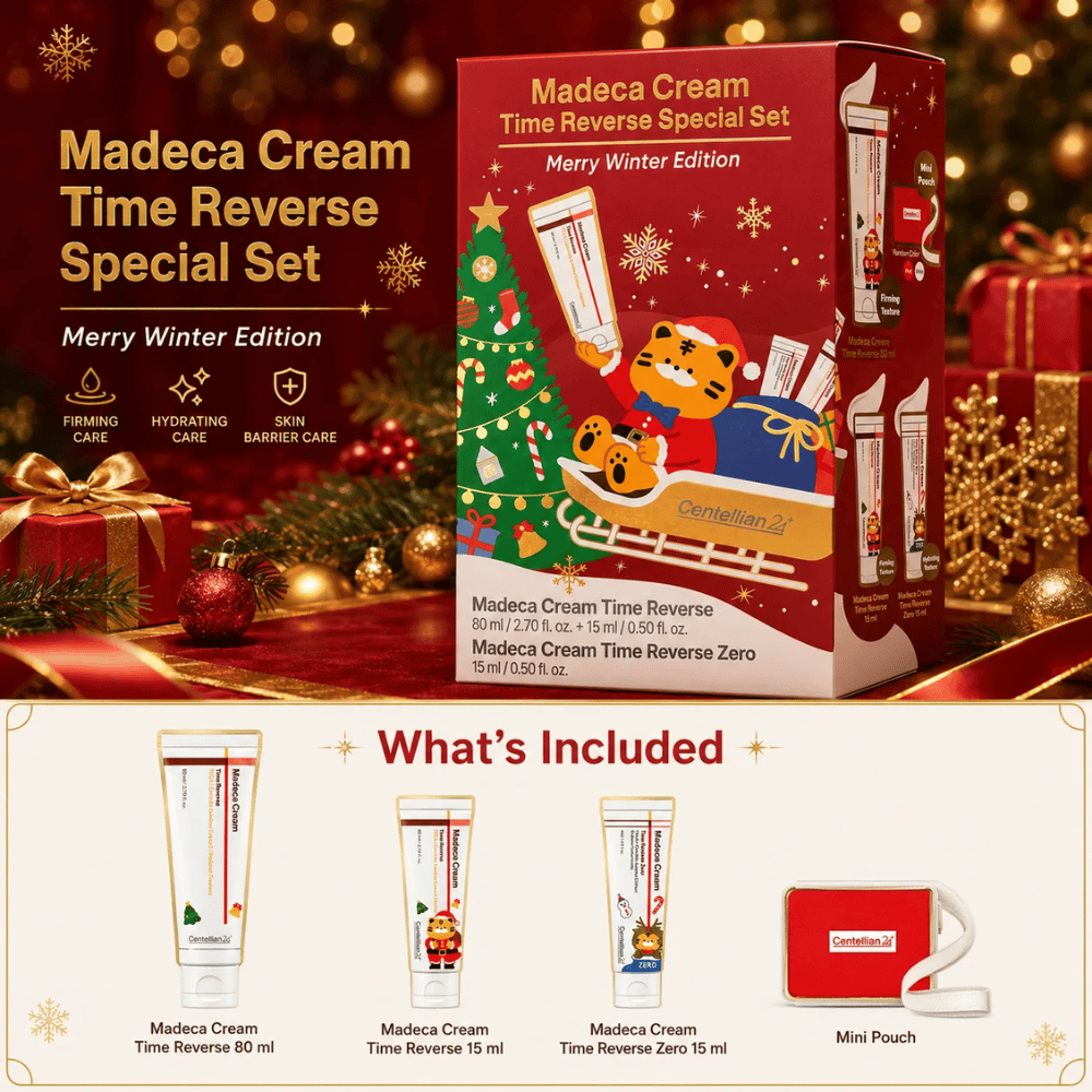 Centellian24 Madeca Cream Time Reverse Special Set Merry Winter Edition
