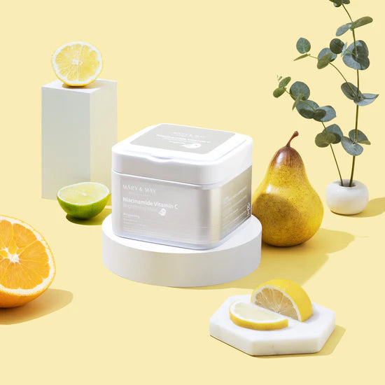 Mary & May Niacinamide Vitamin C Brightening Mask (30ea)