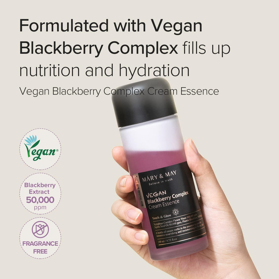 Mary & May - Vegan Blackberry Complex Cream Essence 140ml