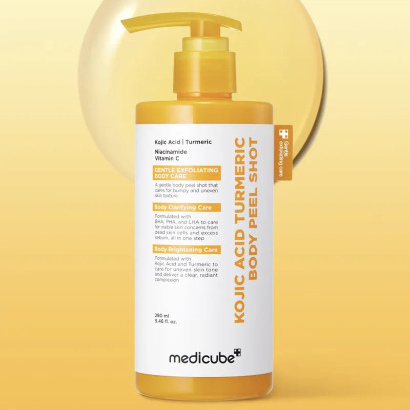 MEDICUBE KOJIC ACID TURMERIC BODY PEEL SHOT 280ml