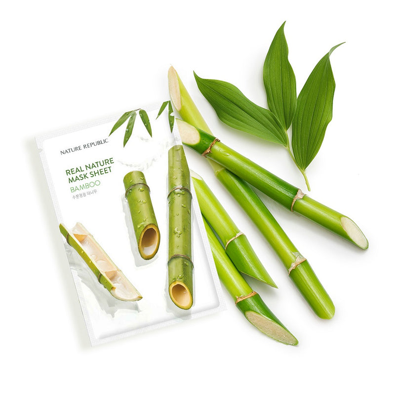 Nature Republic REAL NATURE SHEET MASK BAMBOO 23ml