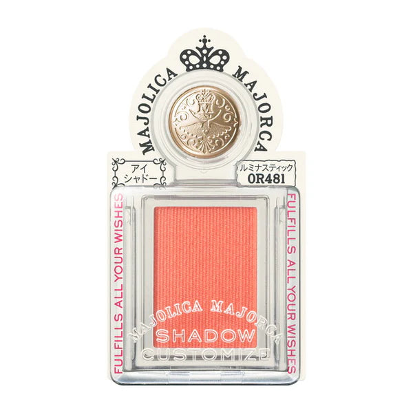 Shiseido - Majolica Majorca Eye Shadow Customize [OR481 Orange]