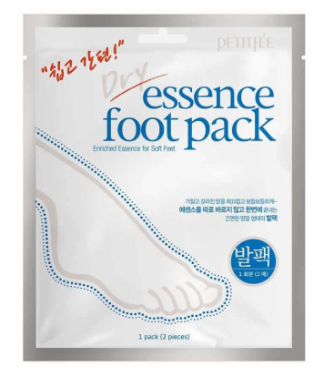 Petitfee - Dry Essence Foot Pack 1 Pack (2 Pieces)