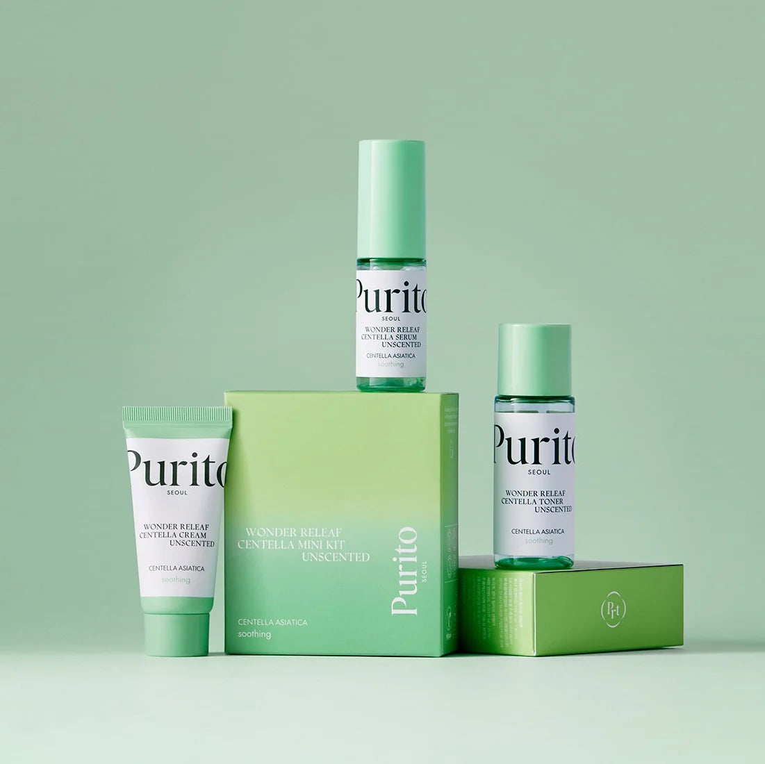 Purito SEOUL Wonder Releaf Centella Mini Kit Unscented