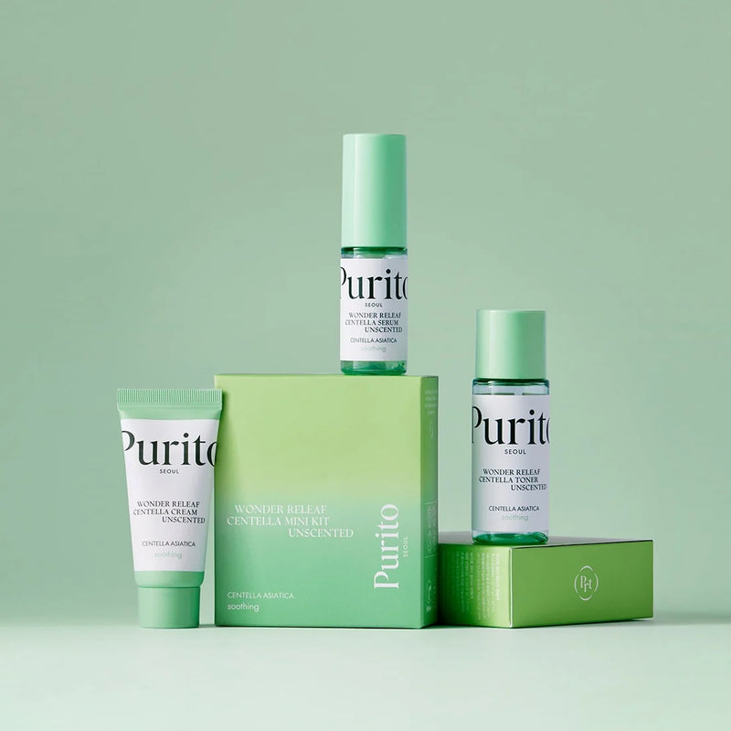 Purito SEOUL Wonder Releaf Centella Mini Kit Unscented