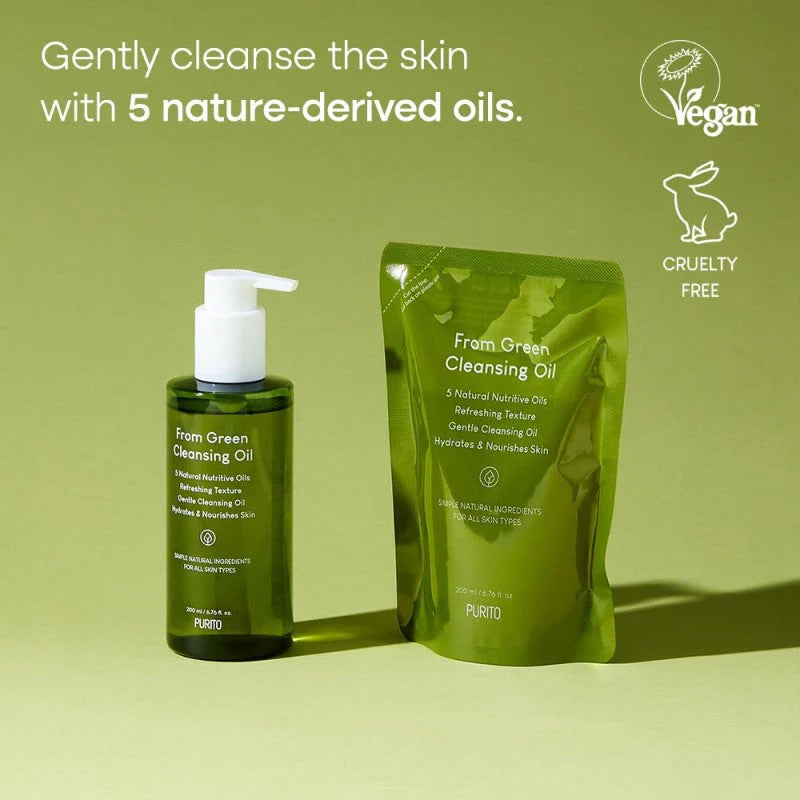 Purito Seoul From Green Cleansing Oil Set 200ml x 2