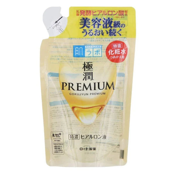 Rohto - Hada Labo Gokujyun Premium Hyaluronic Acid Lotion Refill 170ml RENEW