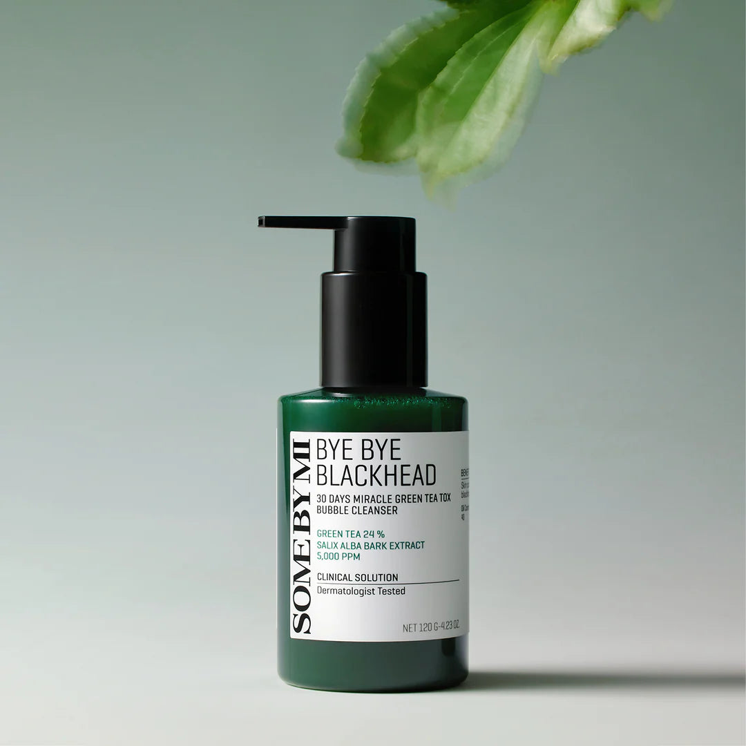 SOME BY MI - Bye Bye Blackhead 30 Days Miracle Green Tea Tox Bubble Cleanser 120G