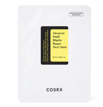 COSRX - Advanced Snail Mucin Power Essence Sheet Mask - 25ML - 1 PIECE