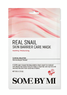 Some By Mi - Real Care Mask 20g Real Snail (Skin Barrier)