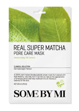 Some By Mi - Real Care Mask 20g Real Super Matcha (Pore)