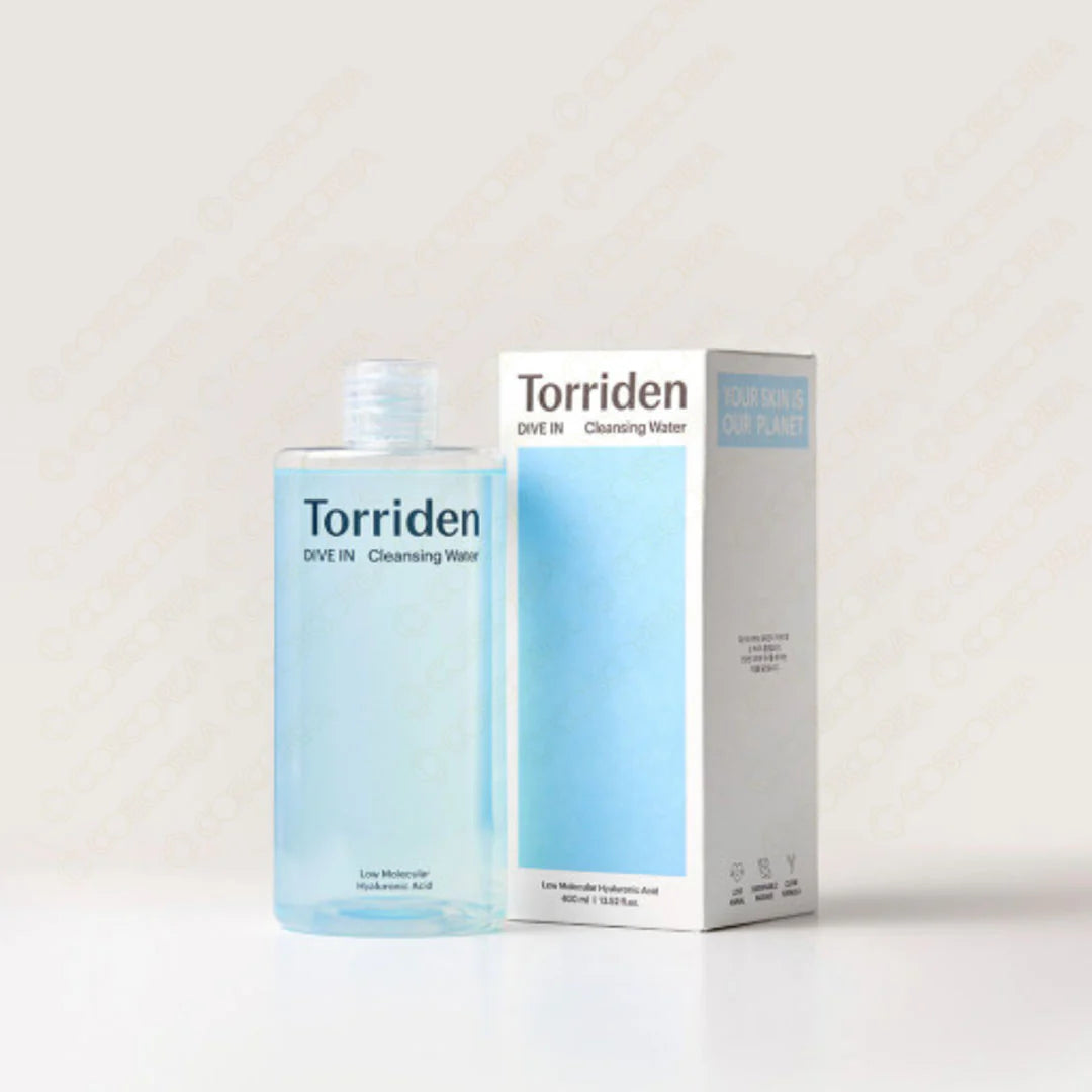 Torriden - DIVE-IN Low Molecular Hyaluronic Acid Cleansing Water (400ml)