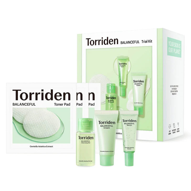 Torriden - Balanceful Skin Care Trial Kit