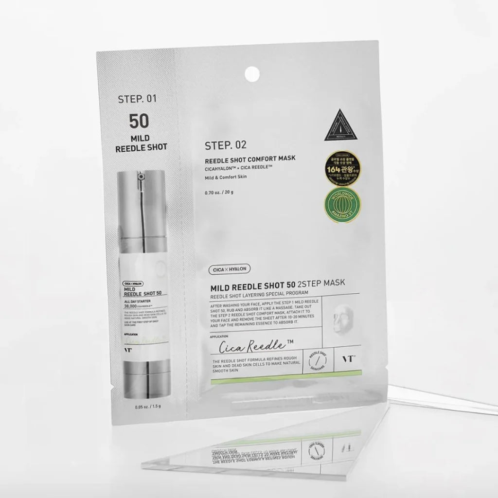VT - Mild Reedle Shot 50 2-Step Mask (1 Piece)