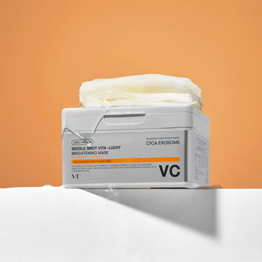 VT COSMETICS Reedle Shot Vita-Light Radiant Mask (30 Pieces)