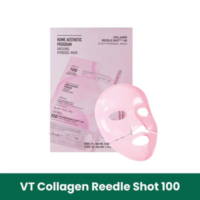 VT Cosmetics  - Collagen Reedle Shot 100 2Step Hydrogel Mask (1.5G + 33G)