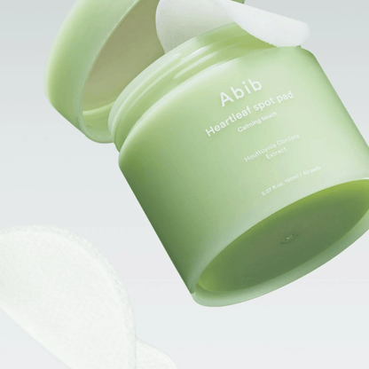 Abib - Heartleaf Spot Pad Calming Touch (80 pads) - AU Beauty Bazaar