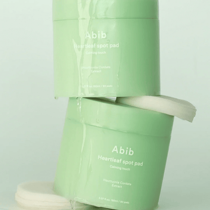 Abib - Heartleaf Spot Pad Calming Touch (80 pads) - AU Beauty Bazaar