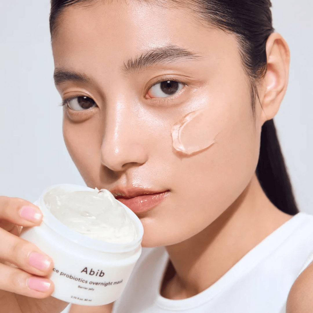 Abib Rice Probiotics Overnight Mask Barrier Jelly 80ml - AU Beauty Bazaar