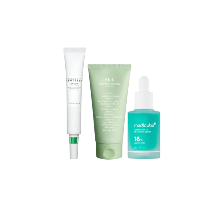Medicube and Acne Care Calming Essentials Set
