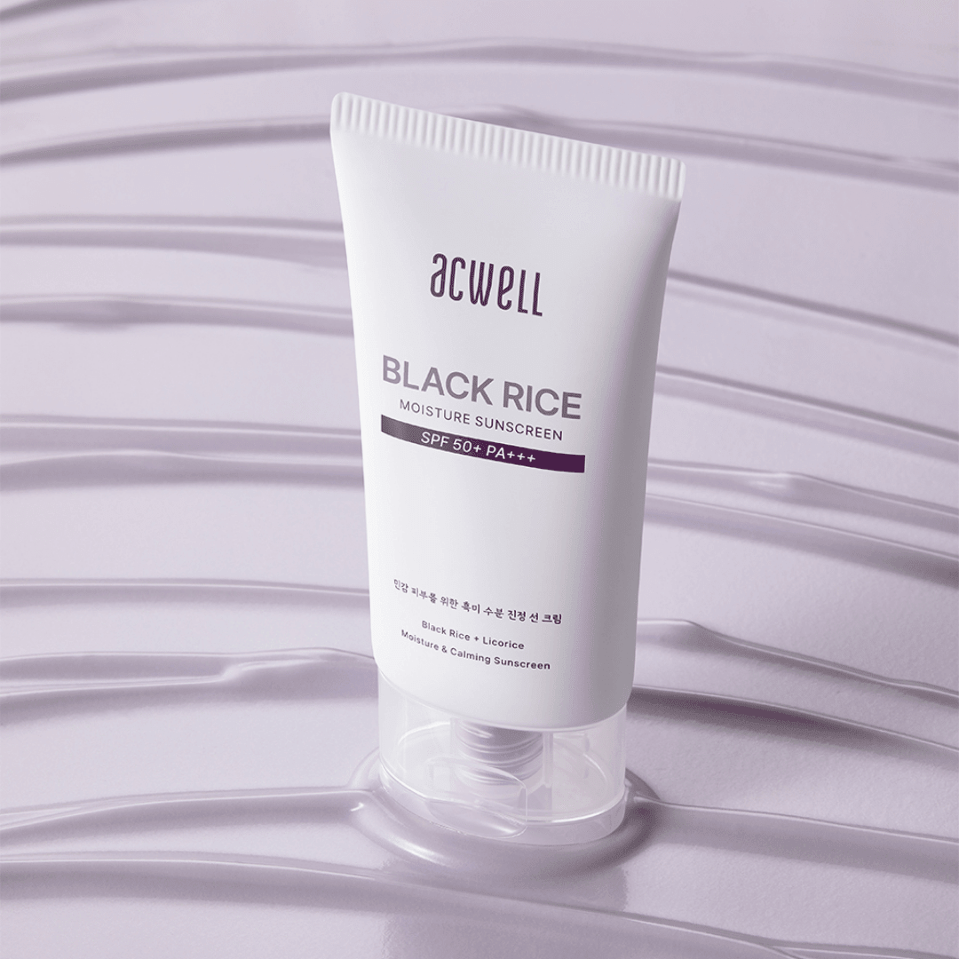 Acwell - Black Rice Moisture Sunscreen 50ML - AU Beauty Bazaar