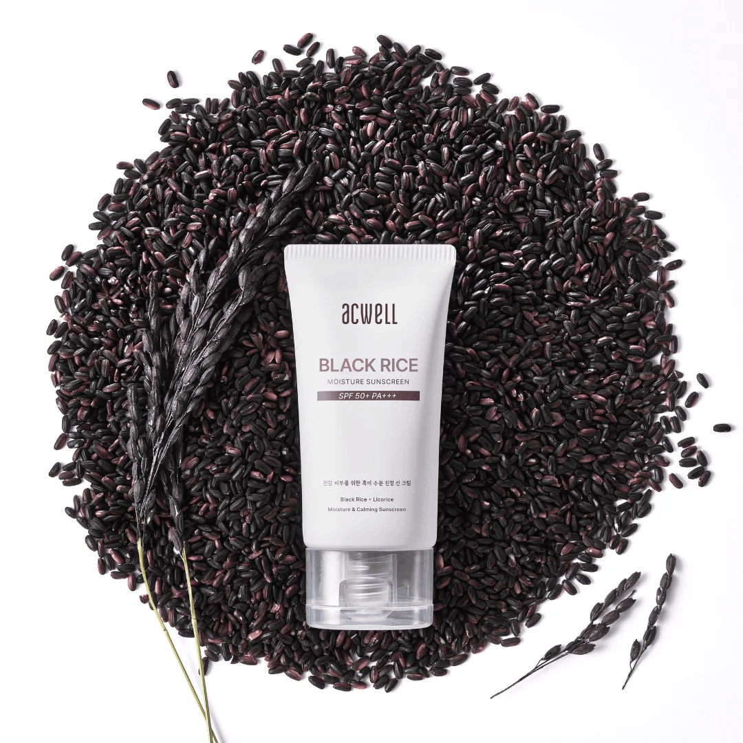 Acwell - Black Rice Moisture Sunscreen 50ML - AU Beauty Bazaar
