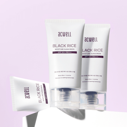 Acwell - Black Rice Moisture Sunscreen 50ML - AU Beauty Bazaar