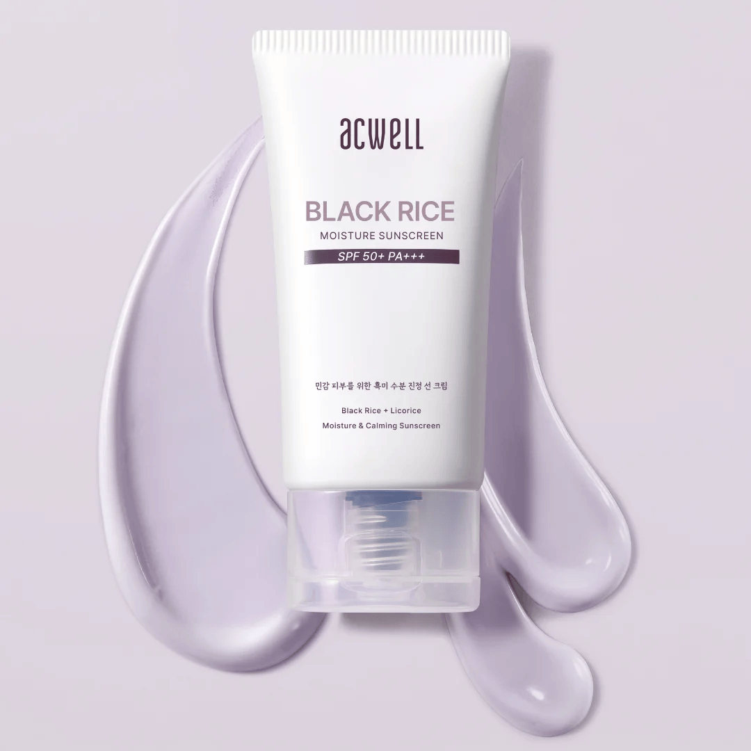 Acwell - Black Rice Moisture Sunscreen 50ML - AU Beauty Bazaar