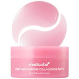 MEDICUBE PDRN PINK CAFFEINE COLLAGEN EYE PATCH 60pcs