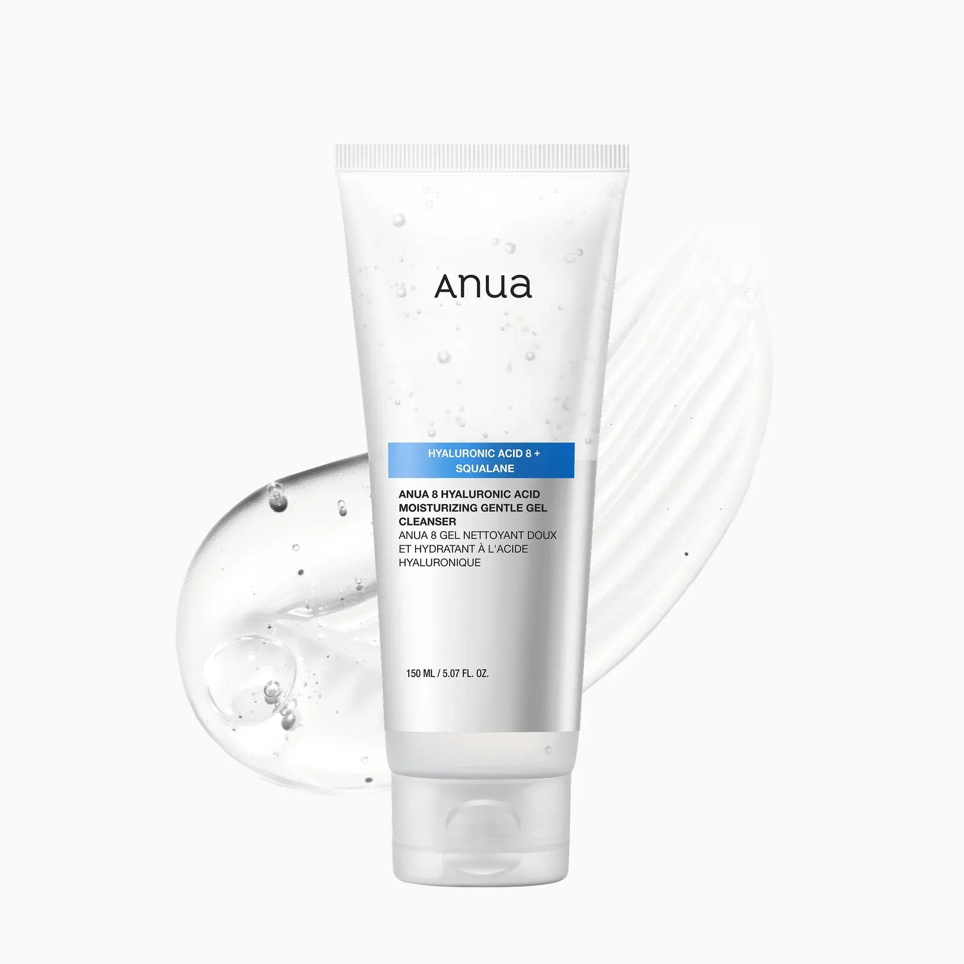 Anua 8 Hyaluronic Acid Moisturizing Gentle Gel Cleanser 150ml - AU Beauty Bazaar