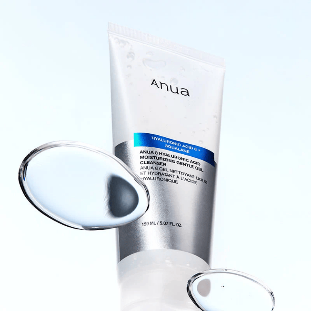 Anua 8 Hyaluronic Acid Moisturizing Gentle Gel Cleanser 150ml - AU Beauty Bazaar
