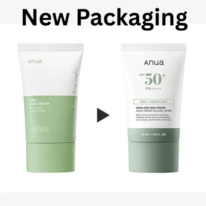 Anua Airy Sun Cream 50ml - AU Beauty Bazaar