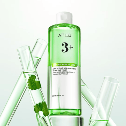 ANUA AZELAIC ACID 3 CICA SKIN CLARIFYING TONER 250ml - AU Beauty Bazaar