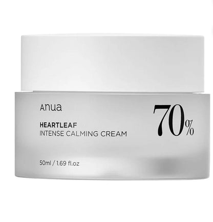 Anua - Heartleaf 70 Intense Calming Cream - 50ML - AU Beauty Bazaar