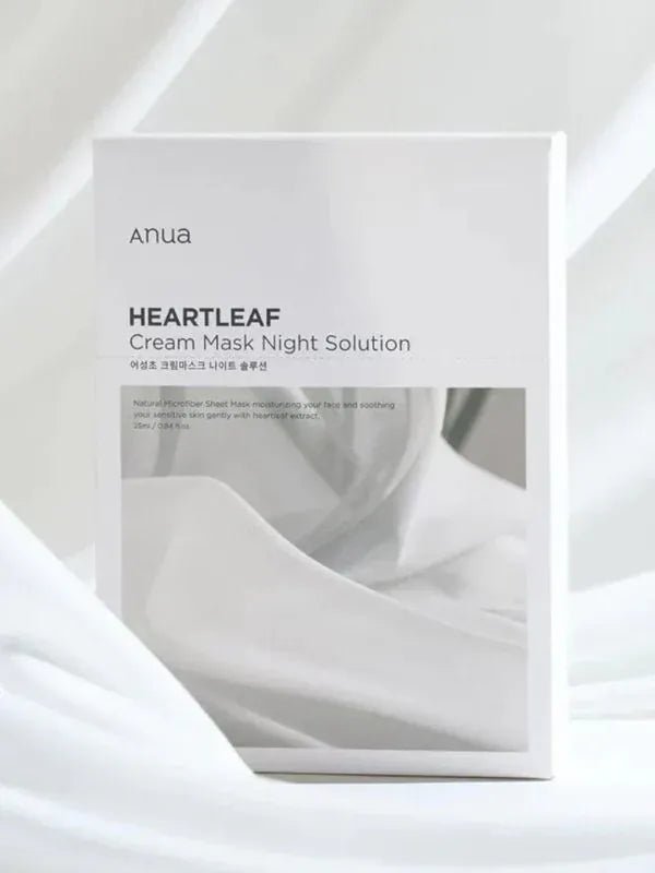 Anua - Heartleaf Cream Mask Night Solution Pack - 25ML (1 PIECE) - AU Beauty Bazaar