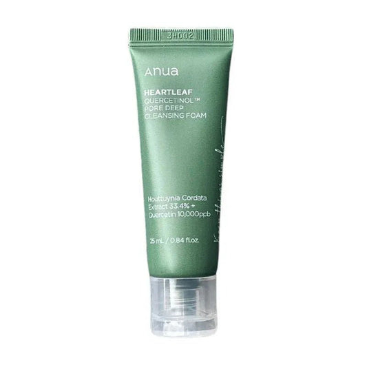 Anua - Heartleaf Quercetinol Pore Deep Cleansing Foam Mini 25ML - AU Beauty Bazaar