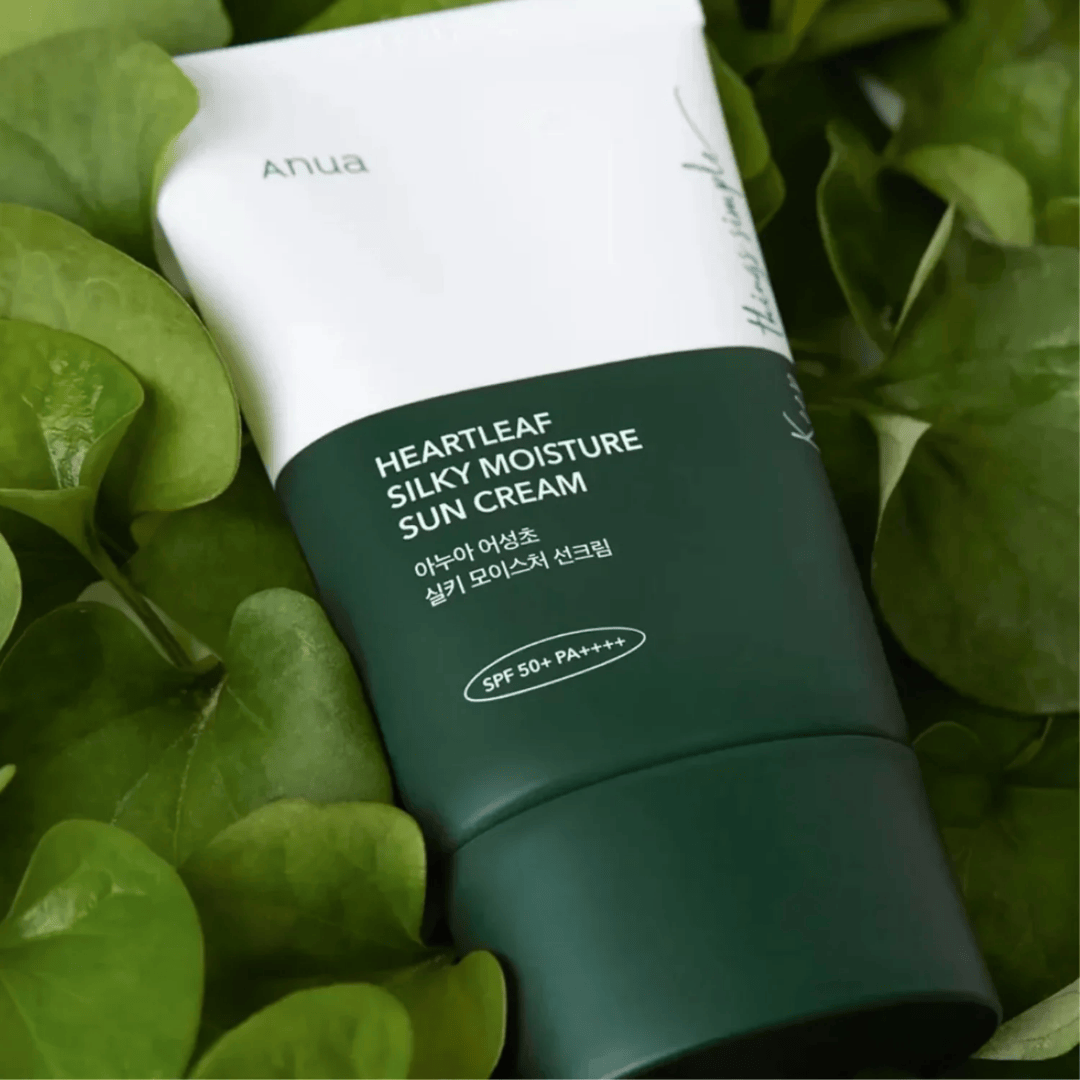Anua - Heartleaf Silky Moisture Sun Cream - 50ML - AU Beauty Bazaar
