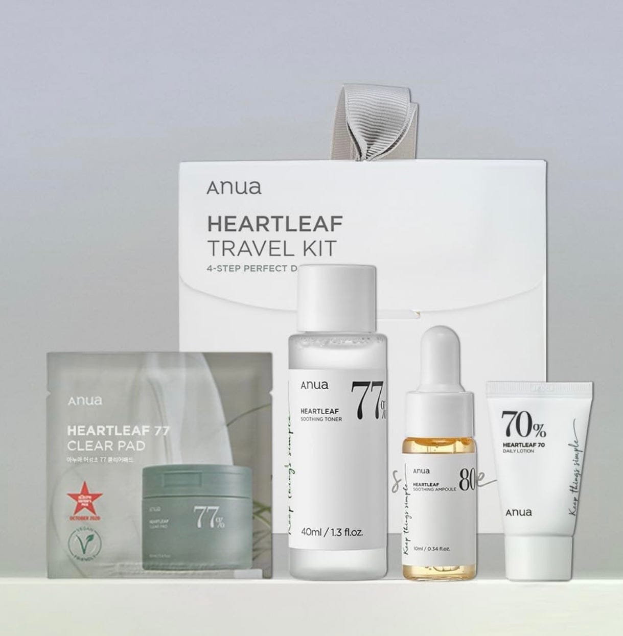 Anua - Heartleaf Soothing Trial Kit - 4 PIECES - AU Beauty Bazaar